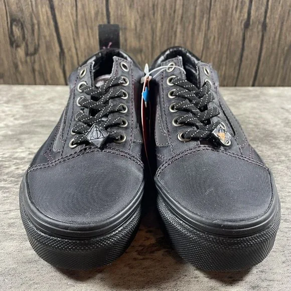Vans x Harry Potter Old Skool Deathly Hallows Shoes/ Kids Size 13 - Picture 6 of 10